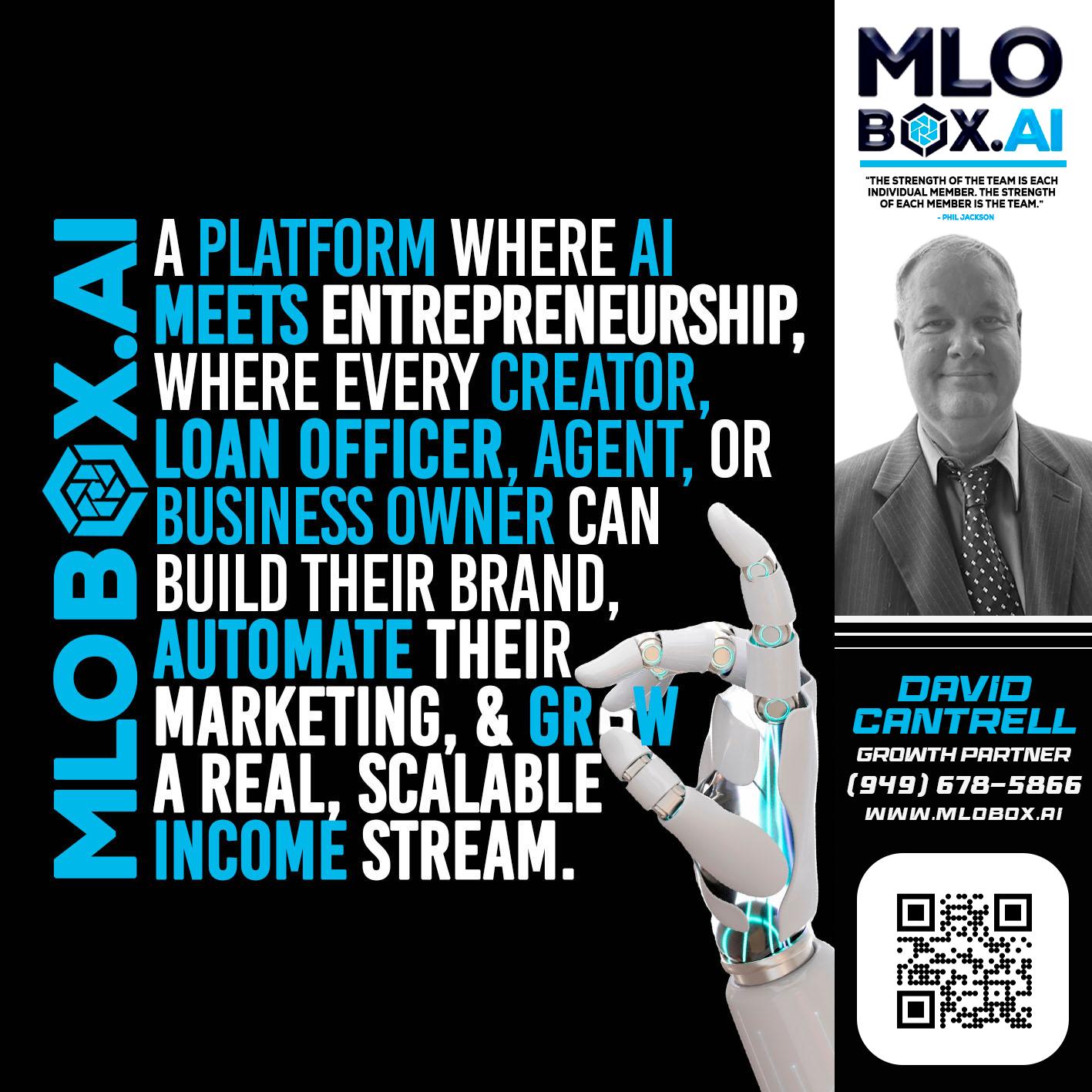 A PLATFORM - David Cantrell -Loan Officer