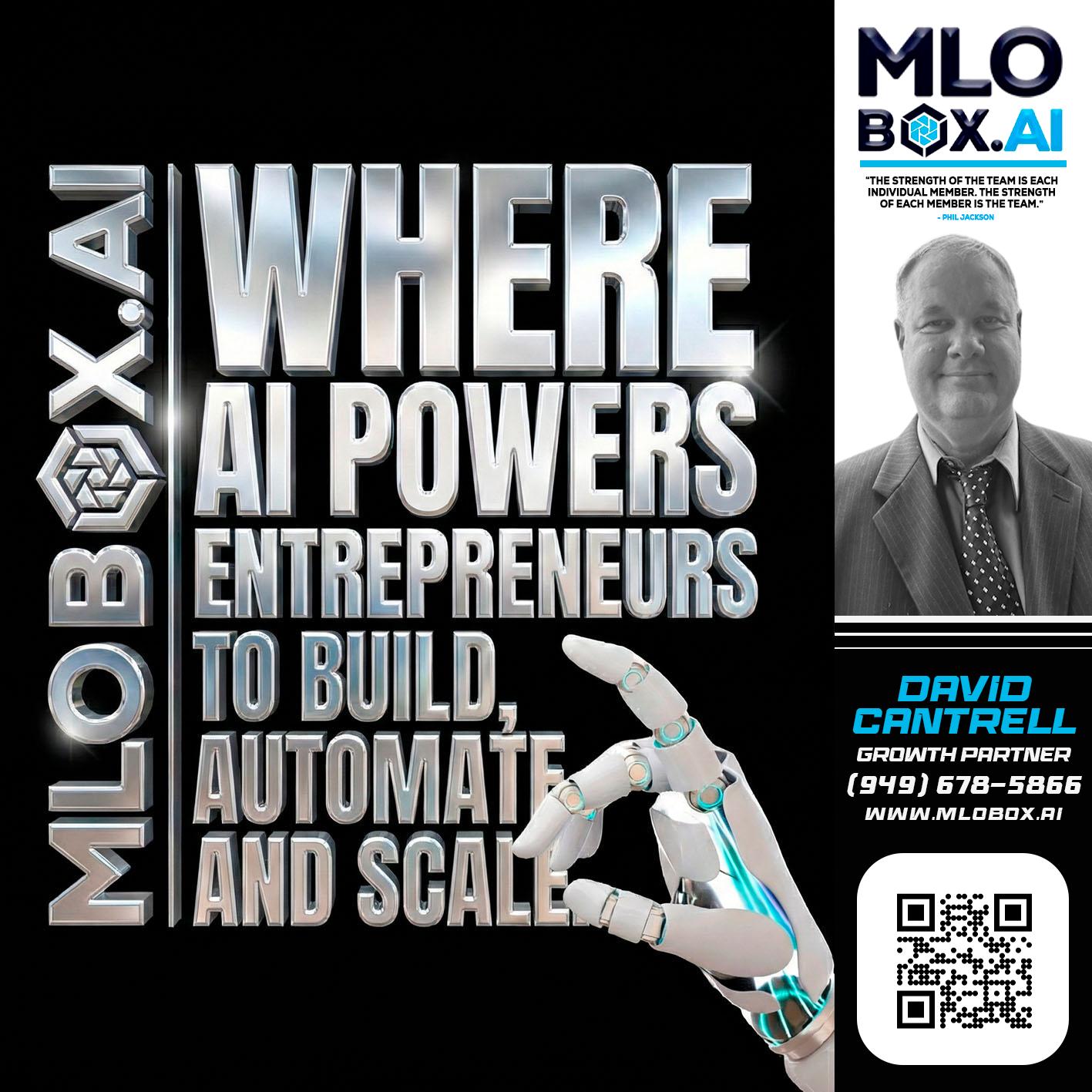 WHERE AI POWERS - David Cantrell -Loan Officer