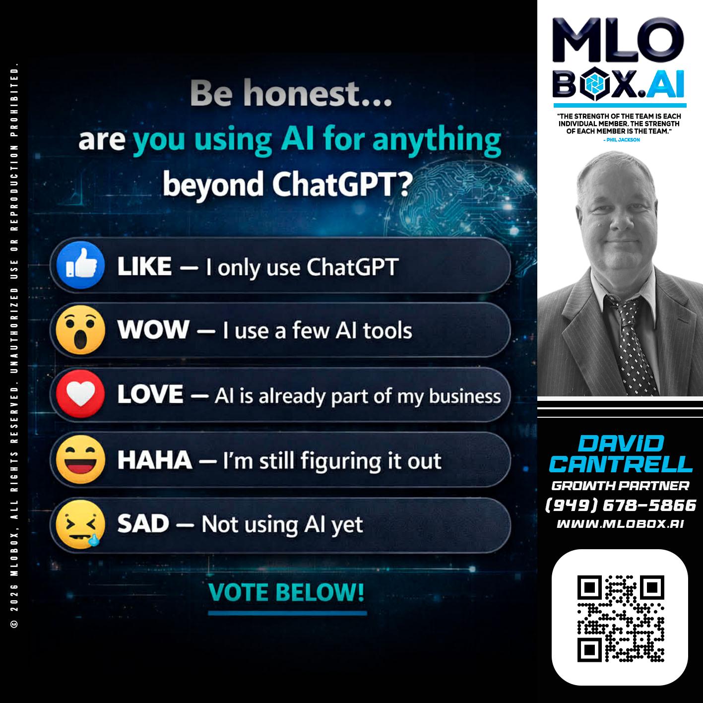 BE HONEST - David Cantrell -Loan Officer