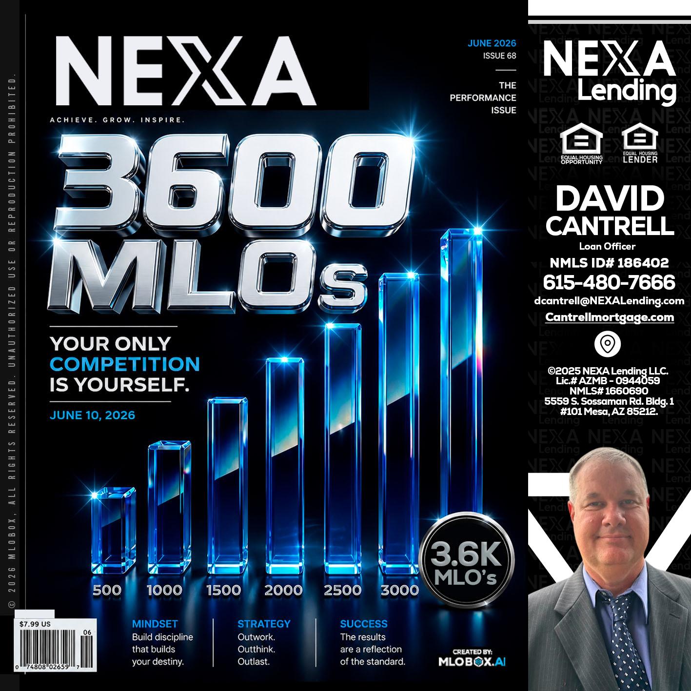 3600 MLOs - David Cantrell -Loan Officer