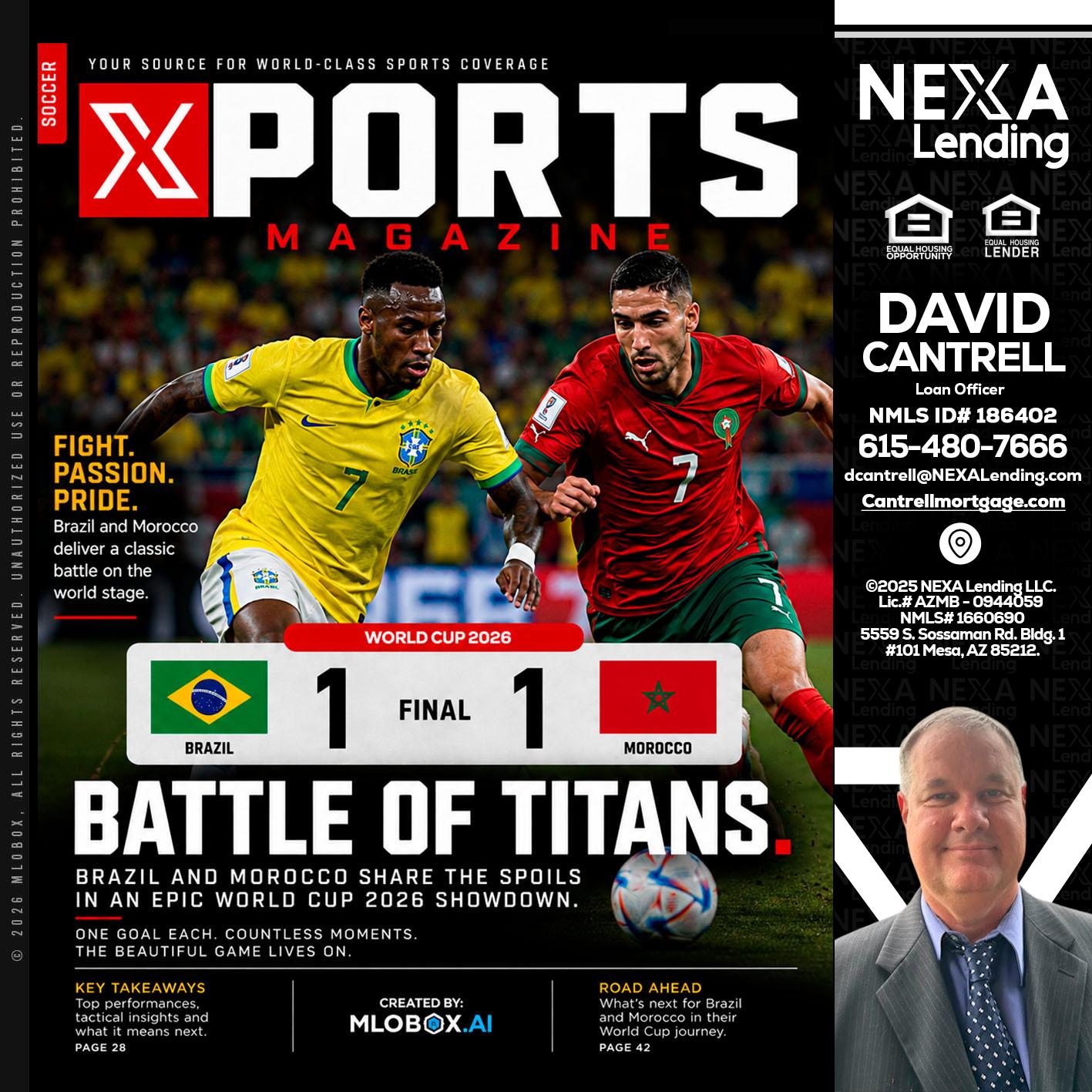 XPORTS - David Cantrell -Loan Officer