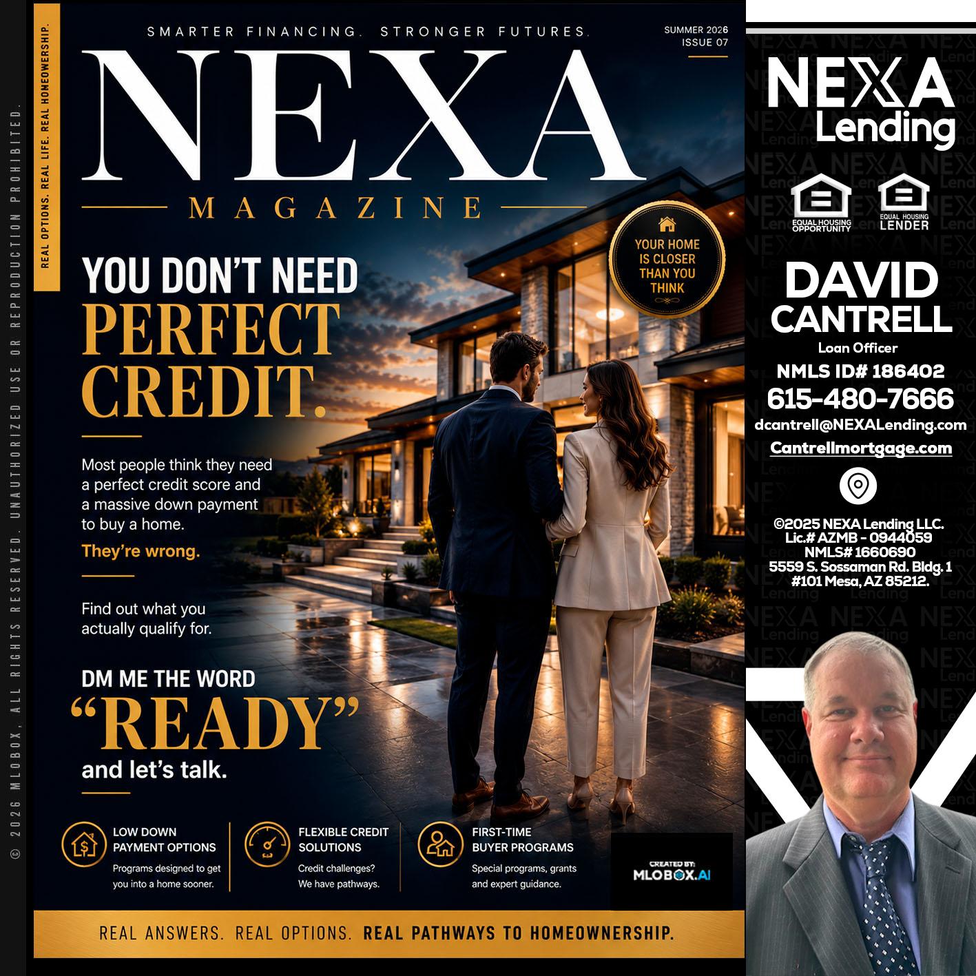 NEXA MAGAZINE - David Cantrell -Loan Officer