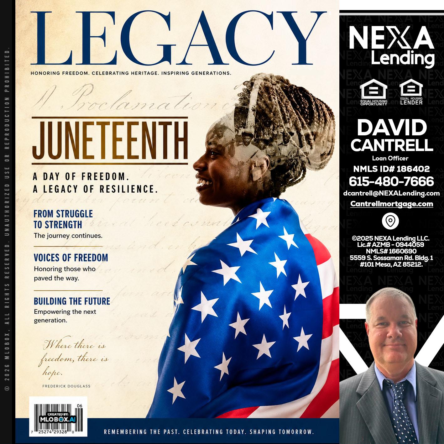 LEGACY - David Cantrell -Loan Officer