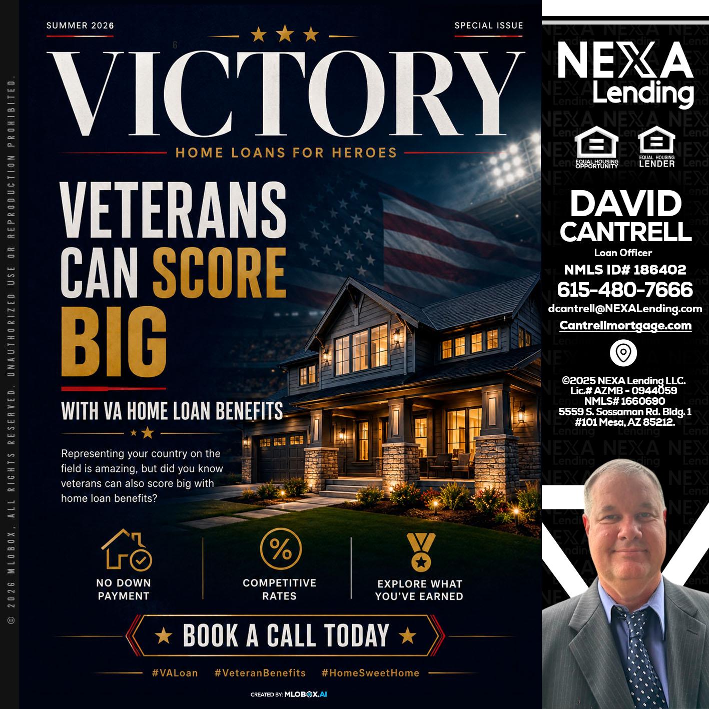 VICTORY - David Cantrell -Loan Officer