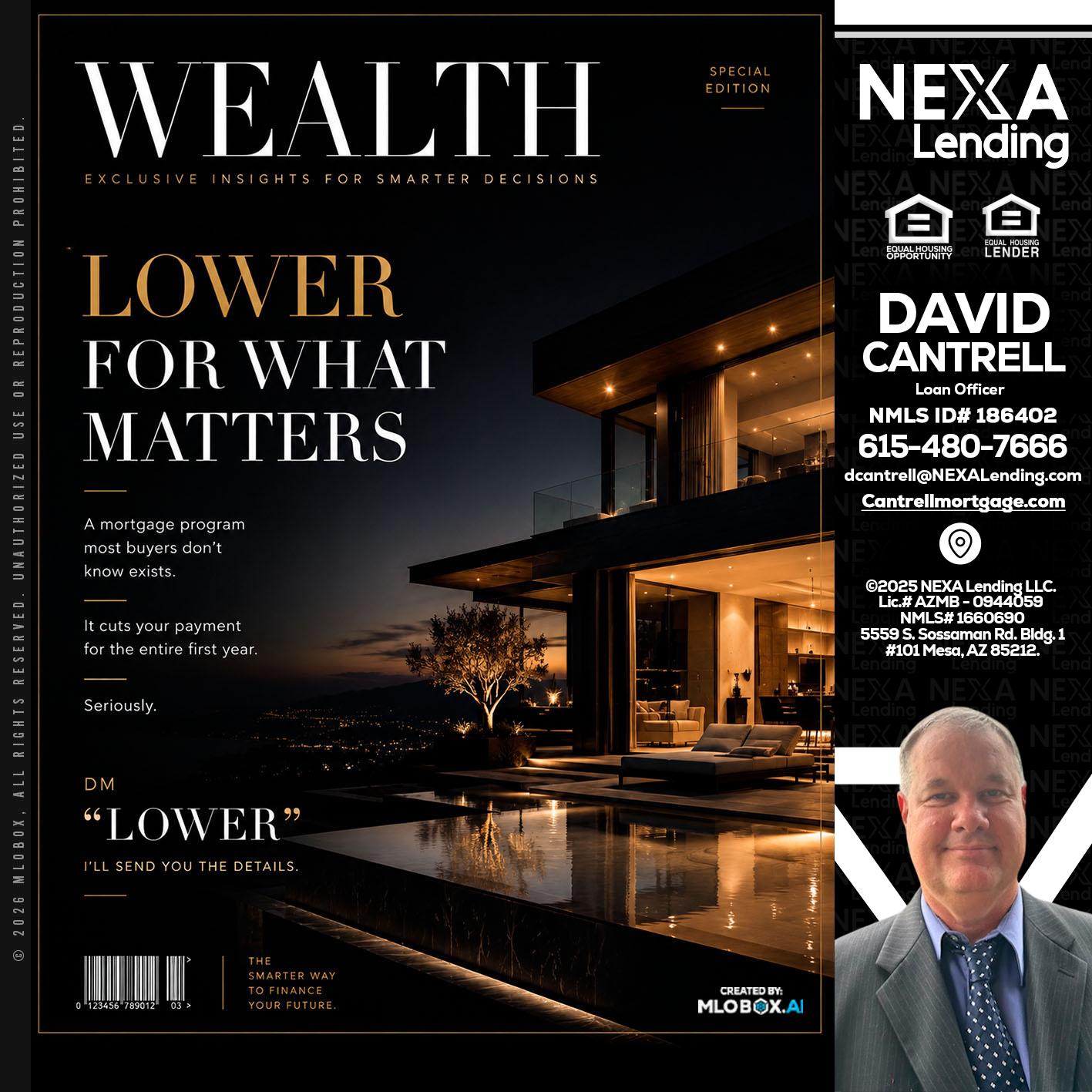 WEALTH - David Cantrell -Loan Officer
