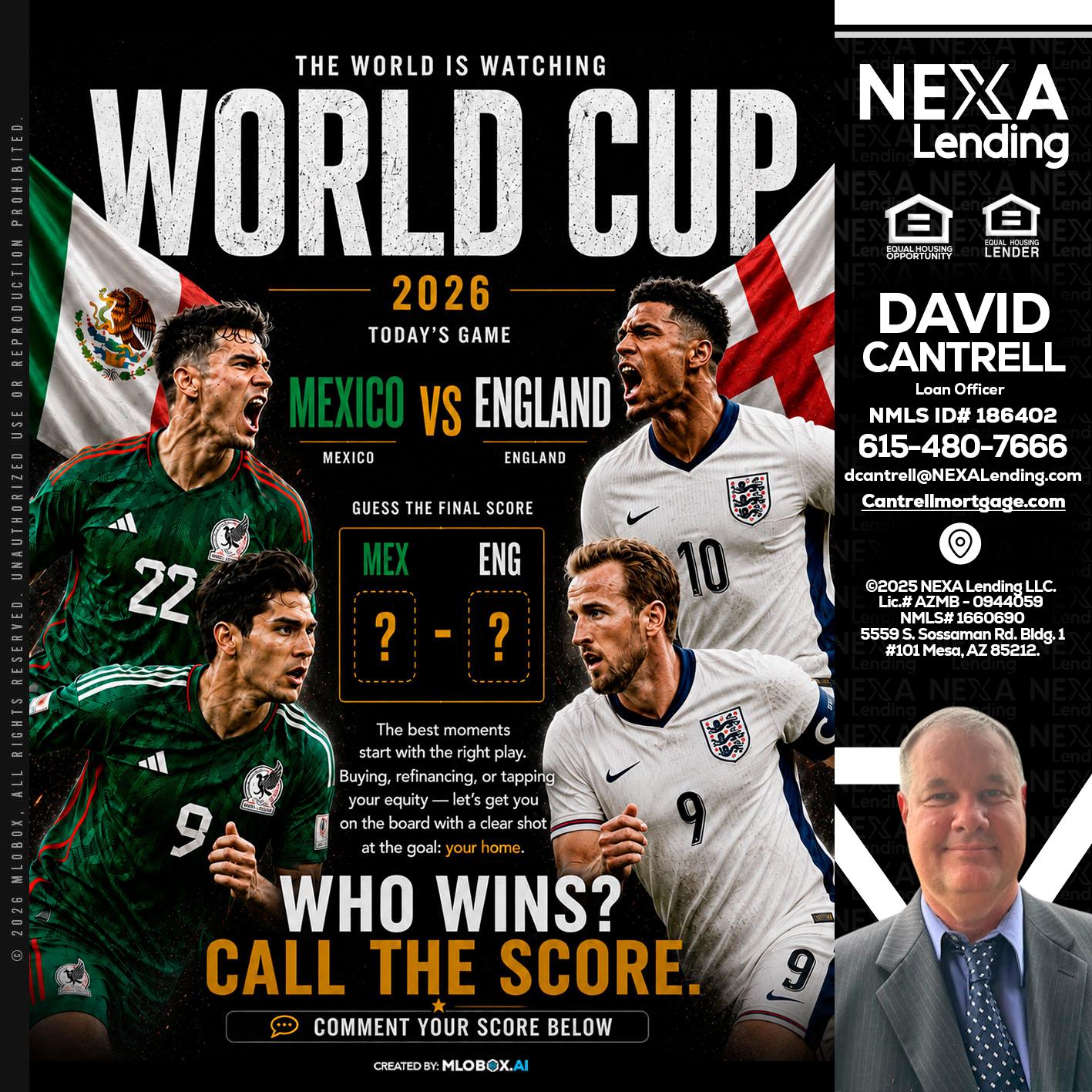 WHO'S WIN - David Cantrell -Loan Officer