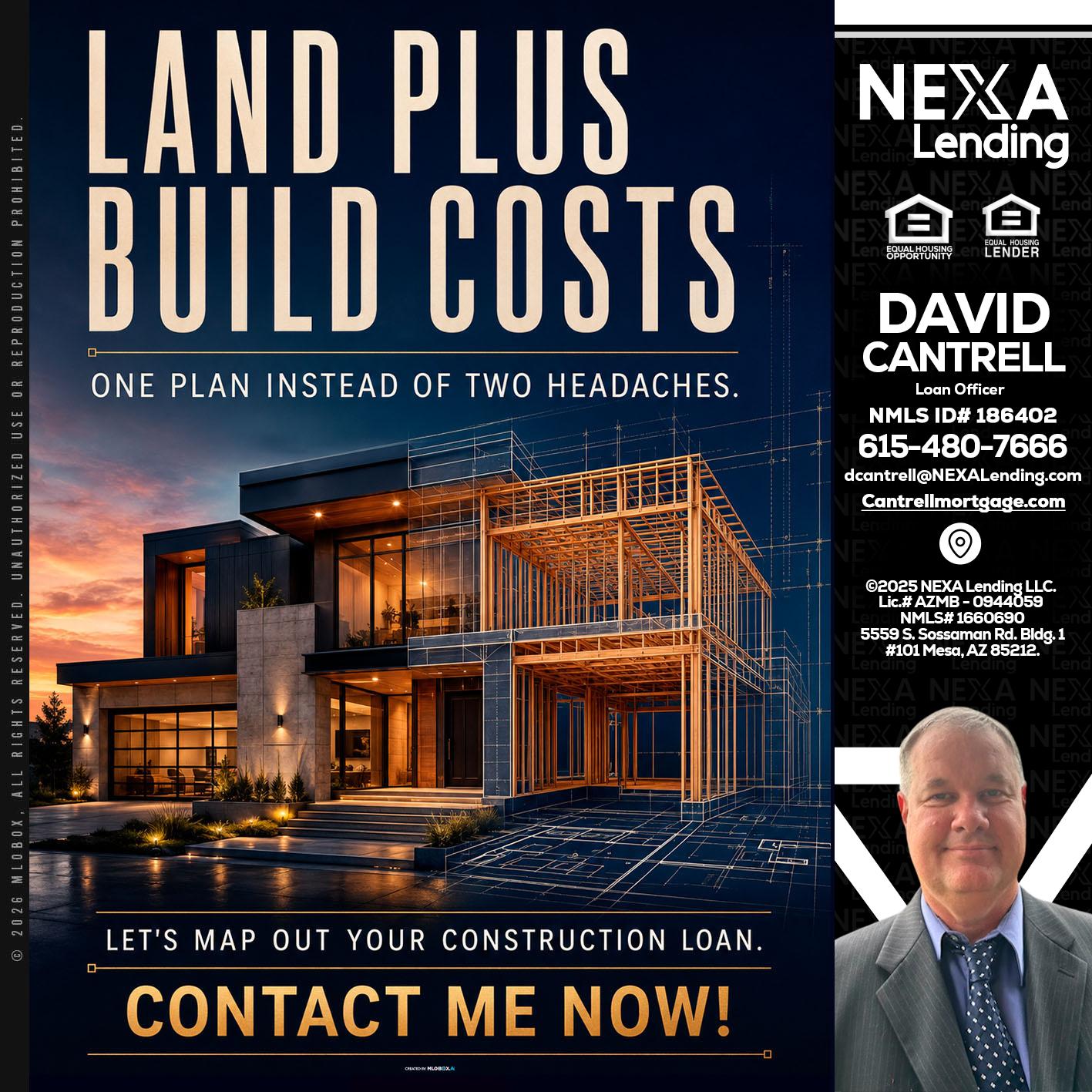 LAND PLUS - David Cantrell -Loan Officer