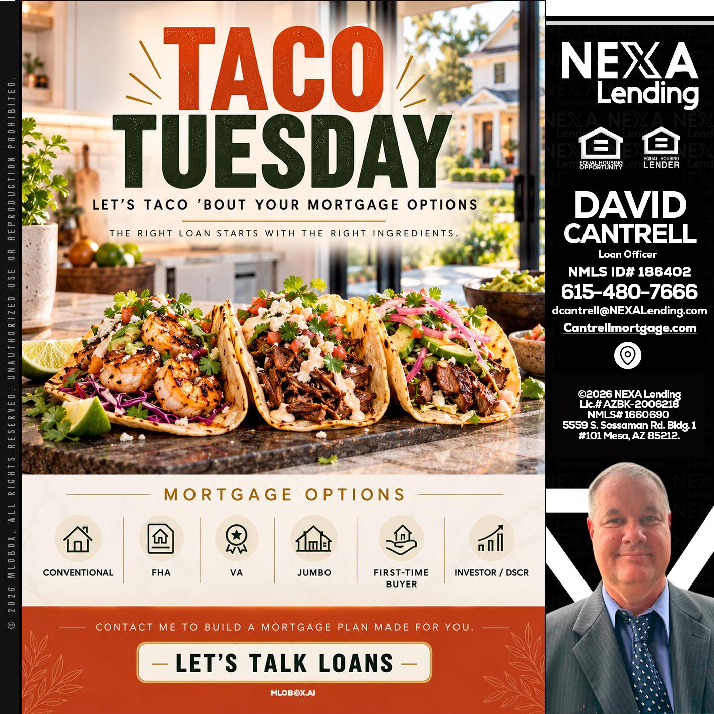 taco Tuesday - David Cantrell -Loan Officer